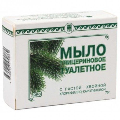 Купить Мыло туалетное глицериновое Фитолон с пастой хвойной хлорофилло-каротиновой  г. Серпухов  