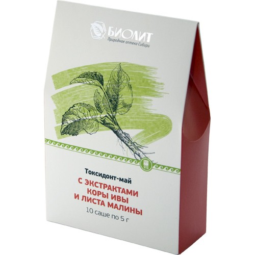 Купить Токсидонт-май с экстрактами коры ивы и листа малины  г. Серпухов  